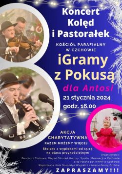 Czytaj więcej: Koncert Kolęd i Pastorałek 2024 MOKSiR 